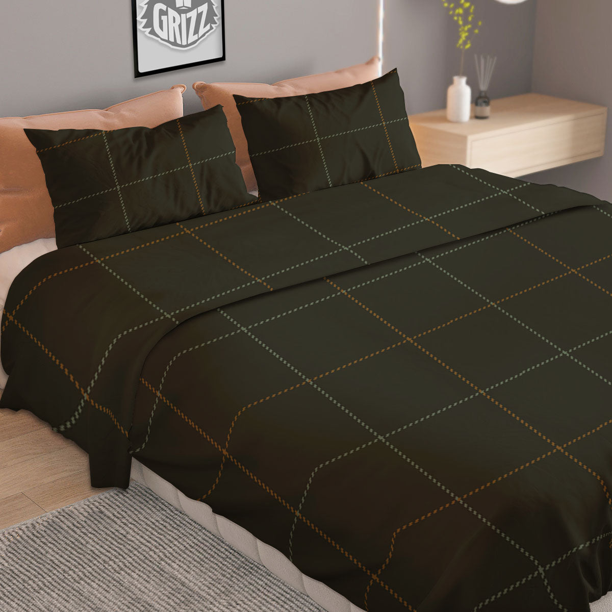 Constellation Virgo Print Duvet Cover Bedding Set