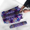 Dark Mandala Teal And Purple Print Umbrella-grizzshop