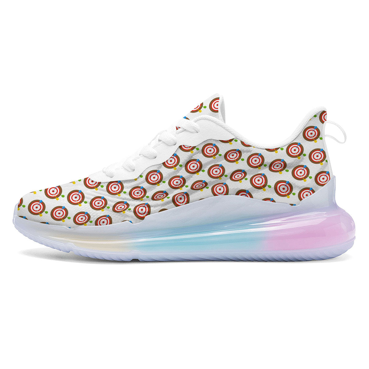 Dartboard Print Pattern Running Sneakers-grizzshop