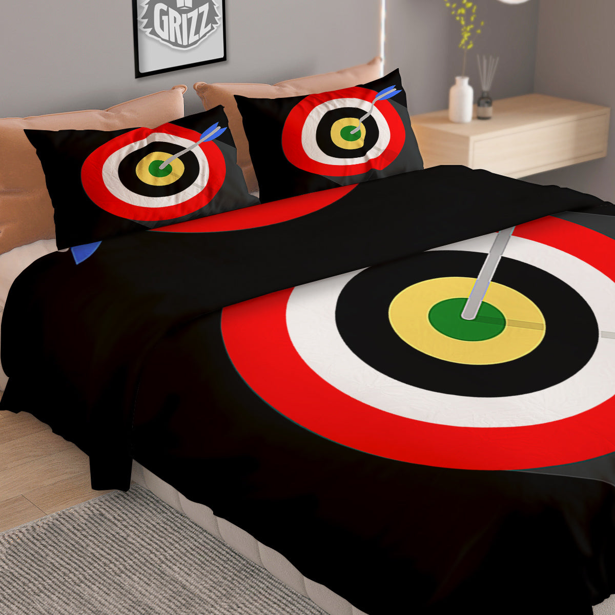 Emoji Cute Print Pattern Duvet Cover Bedding Set