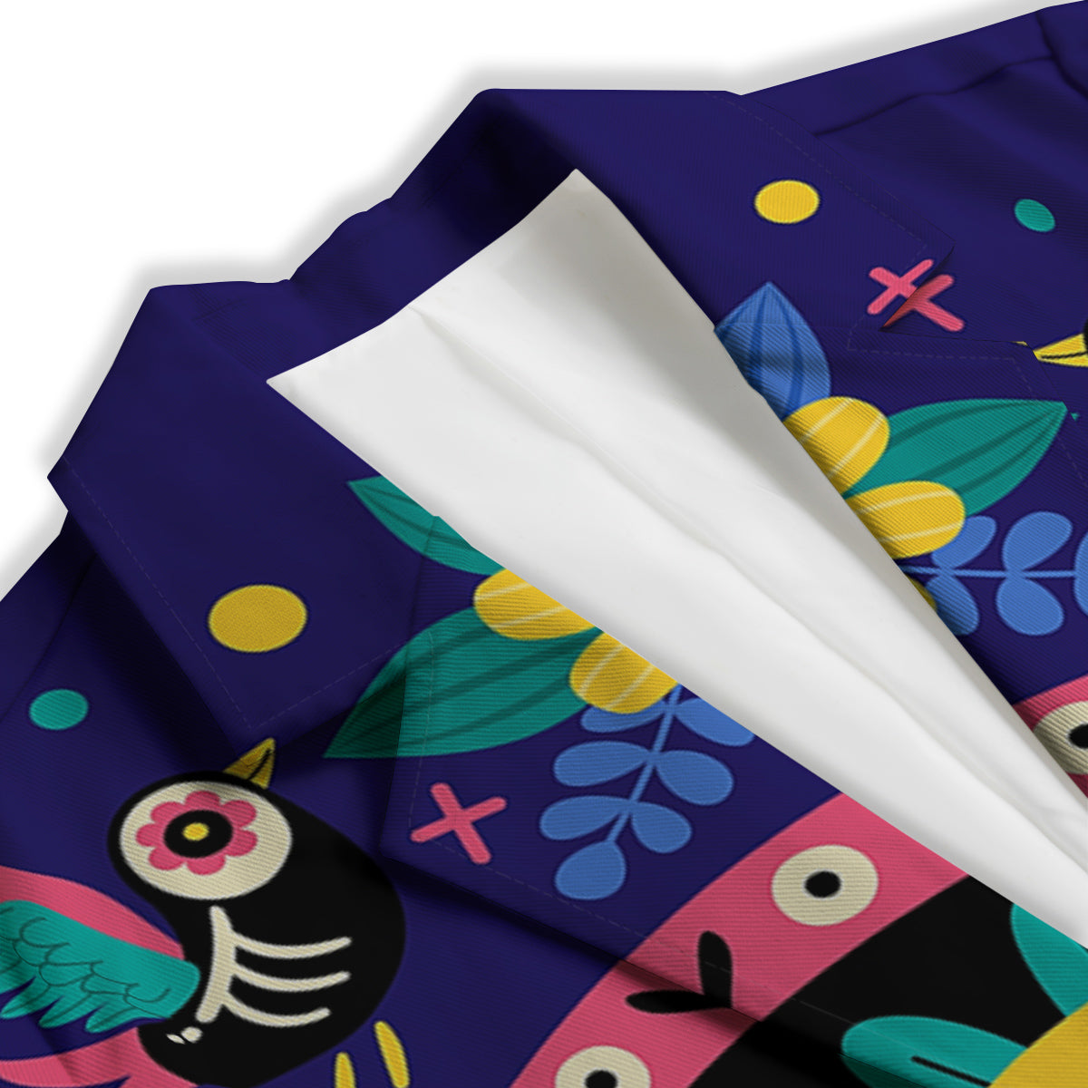 Day Of The Dead Cinco de Mayo Print Women's Blazer-grizzshop