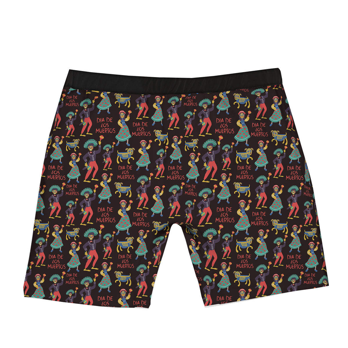 Day Of The Dead Dia De Los Muertos Print Pattern Boxer Briefs-grizzshop