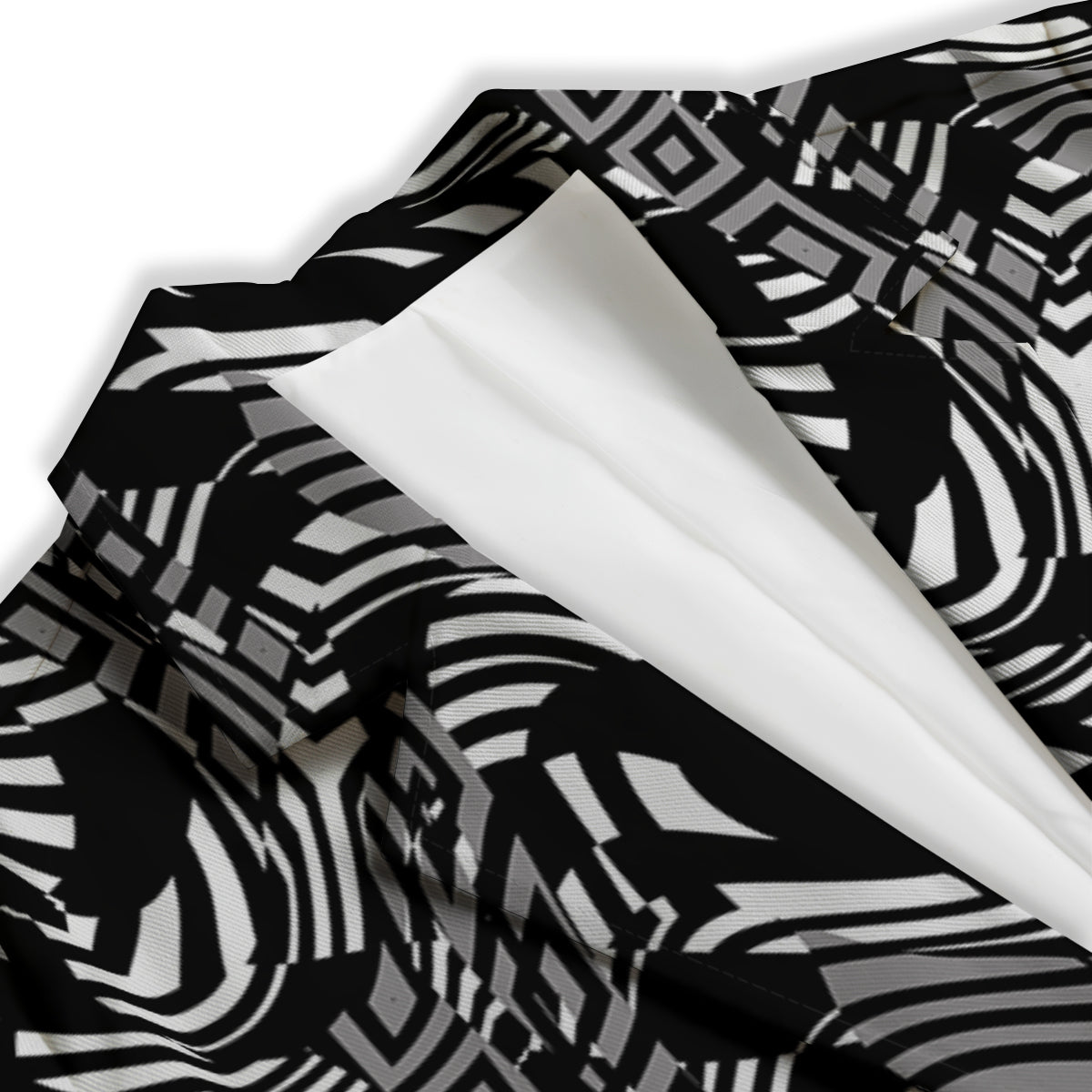 Dazzle Abstract Print Pattern Women's Blazer-grizzshop