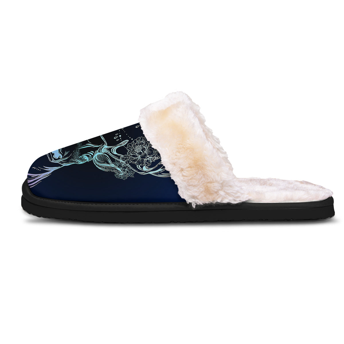 Deer Bohemian Spiritual Print Slippers-grizzshop