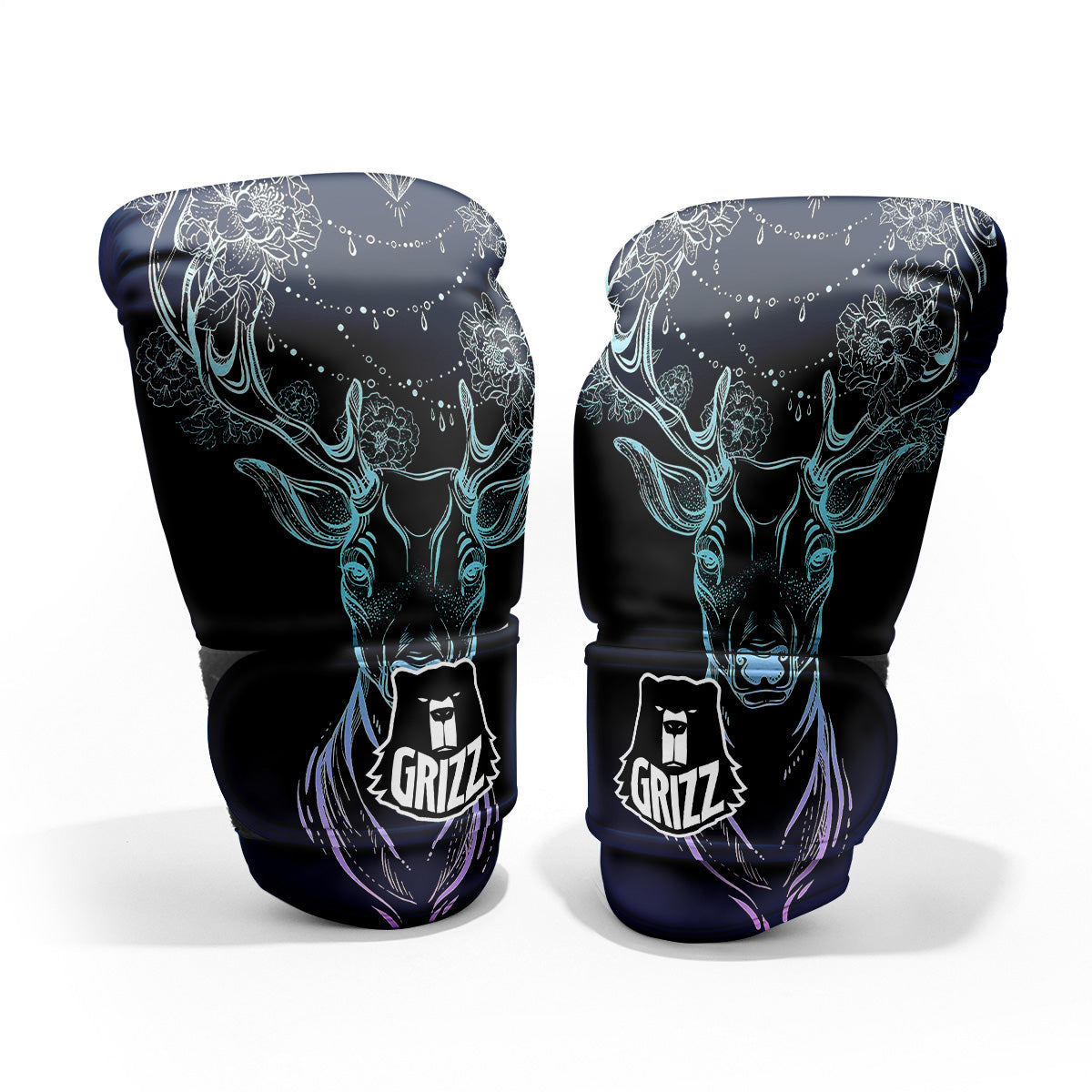 Deer Bohemian Spiritual Print Pro Boxing Glove