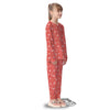 Deer Christmas Print Pattern Kid's Pajamas-grizzshop