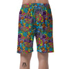 Demon Psychedelic Men's Shorts-grizzshop