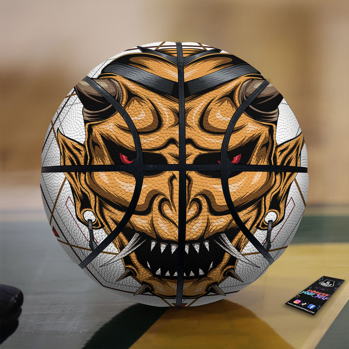 Cupcake Pastel Print Pattern Basketball
