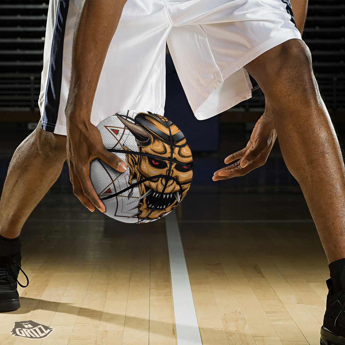 Cupcake Pastel Print Pattern Basketball