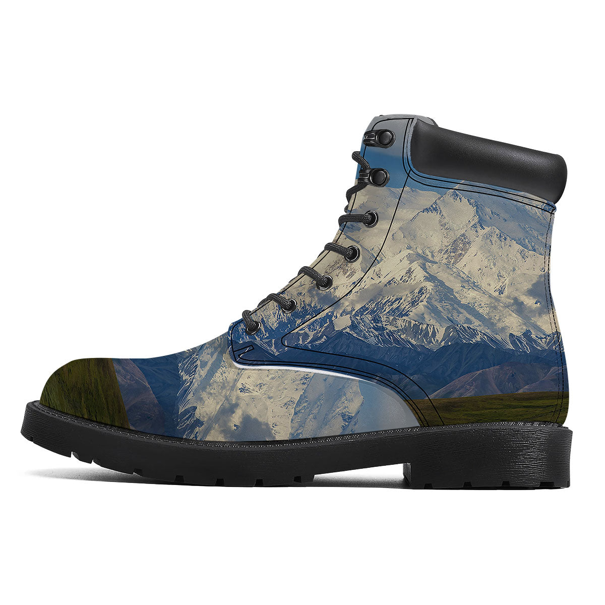 Denali Mountain Print Boots-grizzshop
