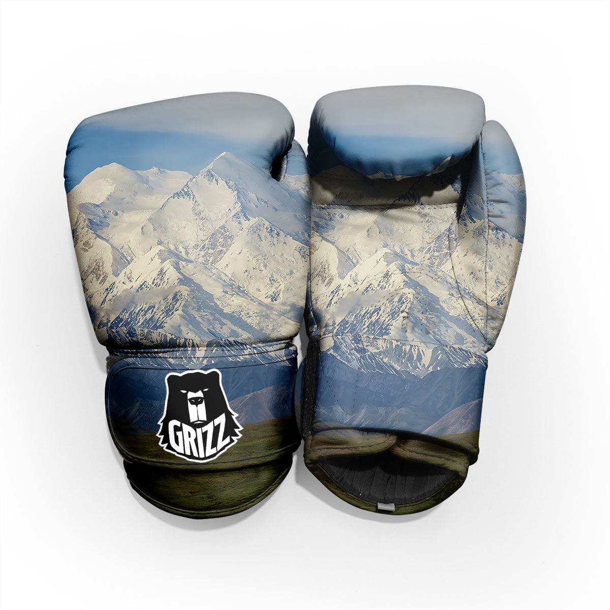 Denali Mountain Print Pro Boxing Glove