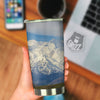 Denali Mountain Print Tumbler-grizzshop