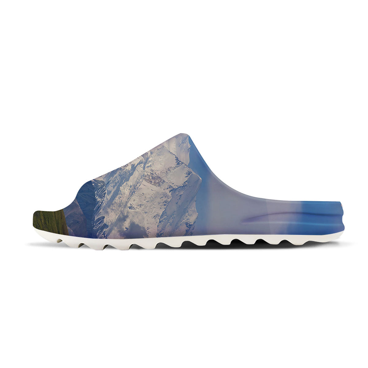 Denali Mountain Print Sandals-grizzshop