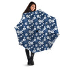 Denim Jeans Rose Print Pattern Umbrella-grizzshop