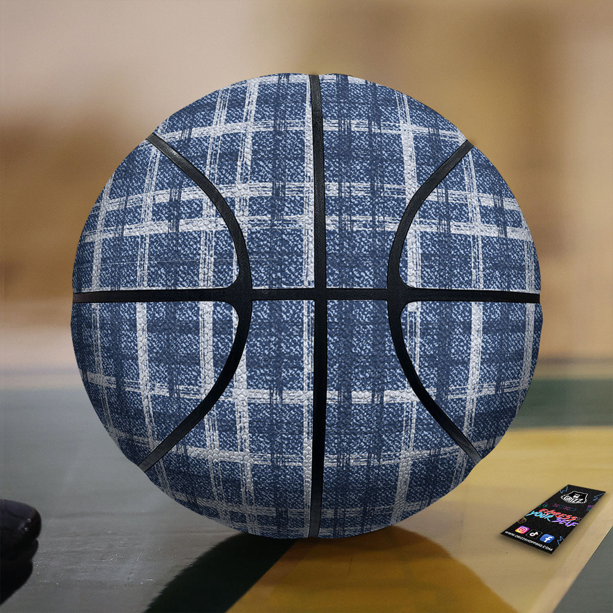 Cotton Candy Sweet Print Basketball