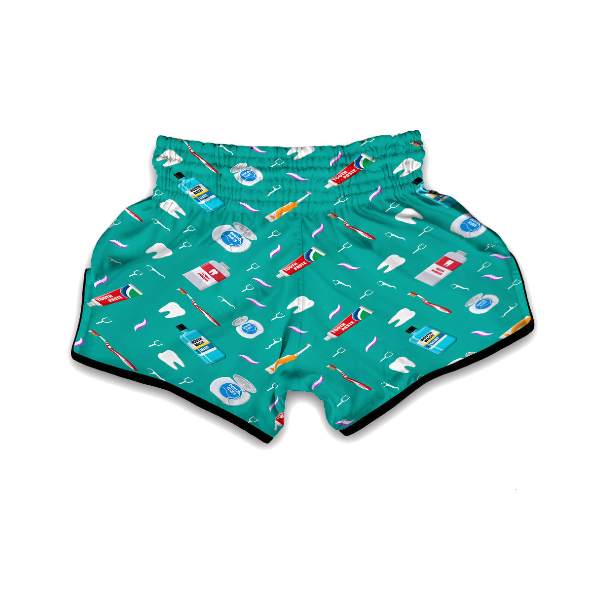 Dental Equipment Dentist Print Pattern Muay Thai Boxing Shorts-grizzshop