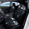 Diamond Black Print Car Seat Covers-grizzshop