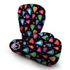 Diamond Colorful Print Pattern Boxing Gloves-grizzshop