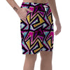 Diamond Geometric Men's Shorts-grizzshop