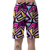 Diamond Geometric Men's Shorts-grizzshop