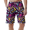 Diamond Geometric Men's Shorts-grizzshop