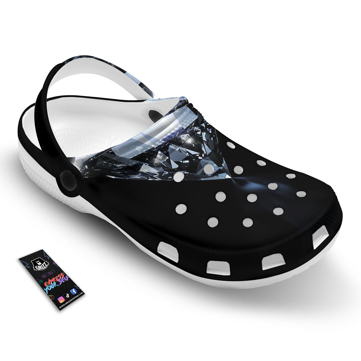 Diamond Print Clog-grizzshop