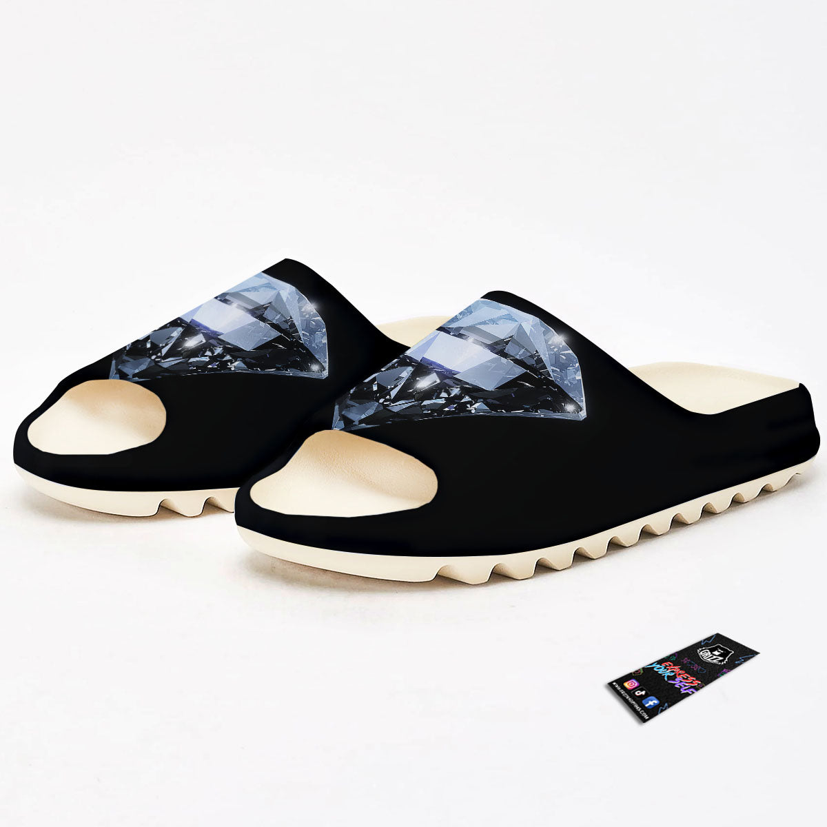 Diamond Print Sandals-grizzshop