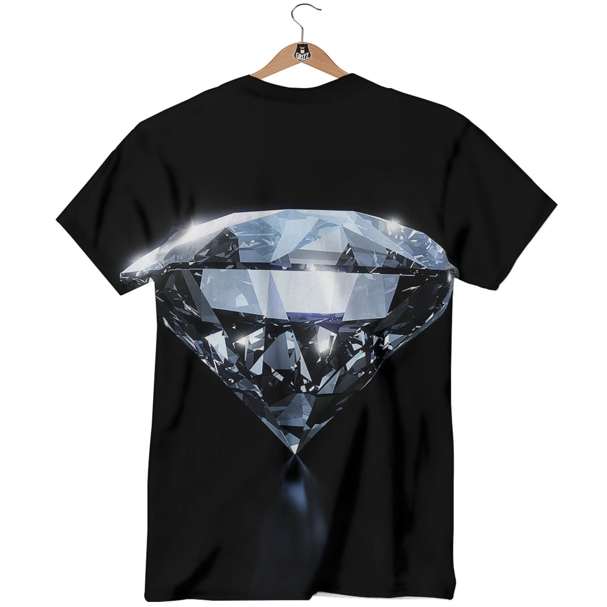 Diamond Print T-Shirt-grizzshop