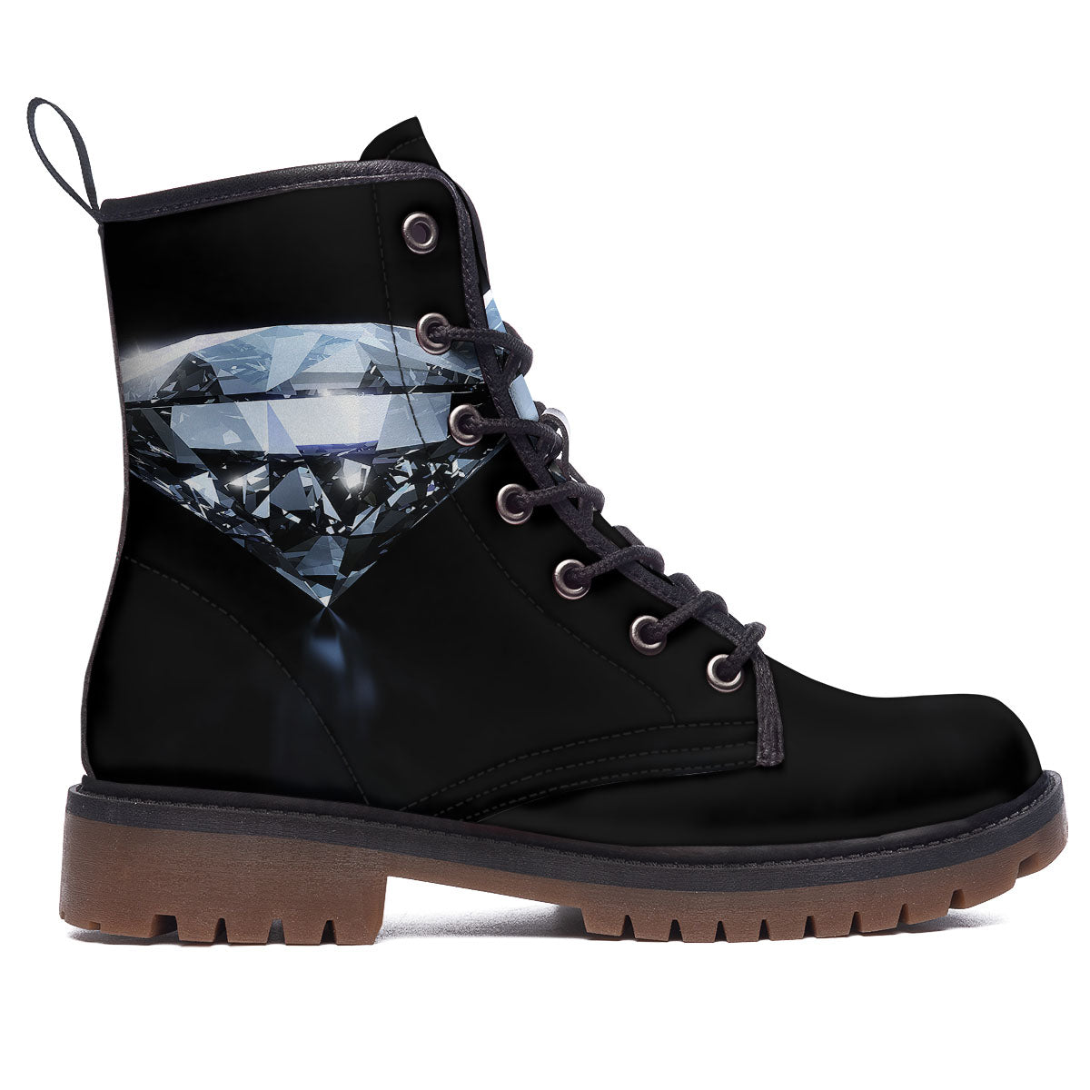 Diamond Print Work Boots-grizzshop