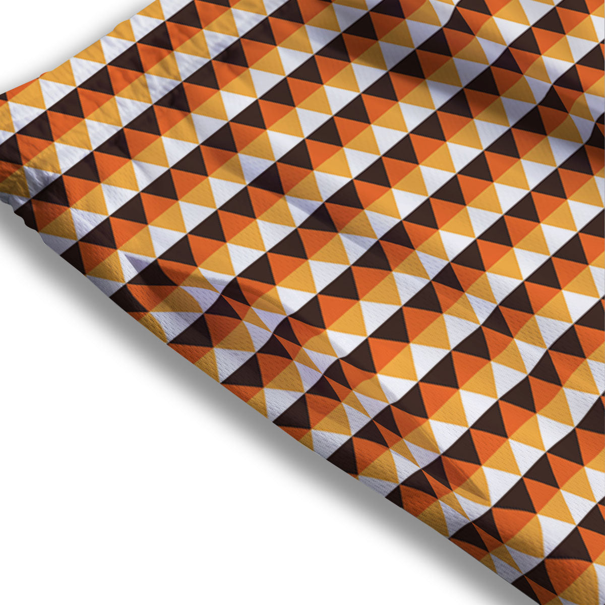 Diamond Shape Halloween Print Pattern Mesh Shorts