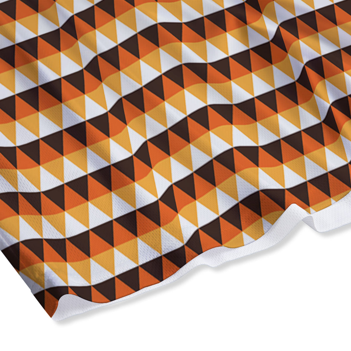 Diamond Shape Halloween Print Pattern Mesh Shorts