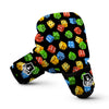 Dice Colorful Pattern Print Boxing Gloves-grizzshop