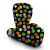 Dice Colorful Pattern Print Boxing Gloves-grizzshop