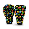 Dice Colorful Pattern Print Boxing Gloves-grizzshop