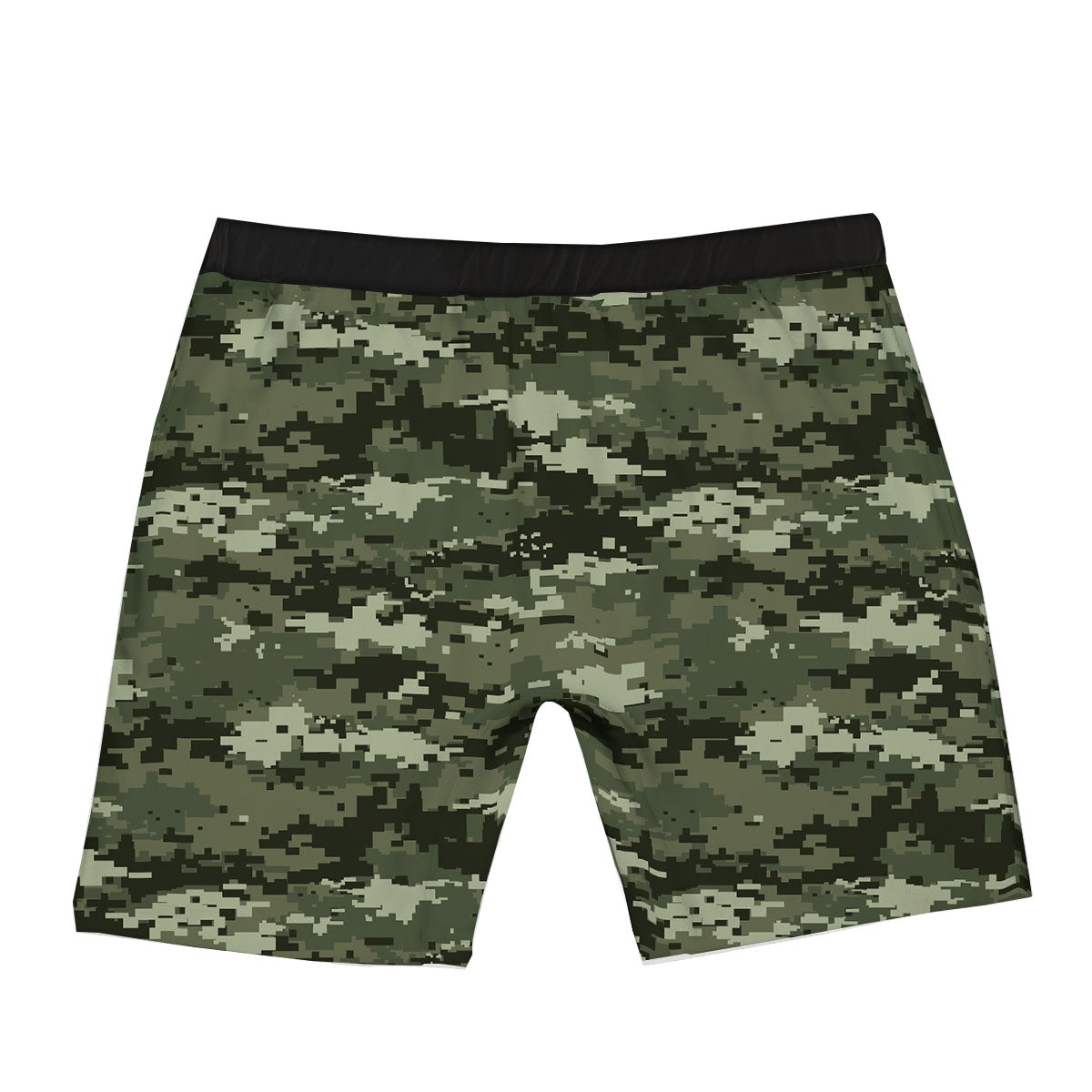 Digital Camo Desert Print Pattern Boxer Briefs-grizzshop