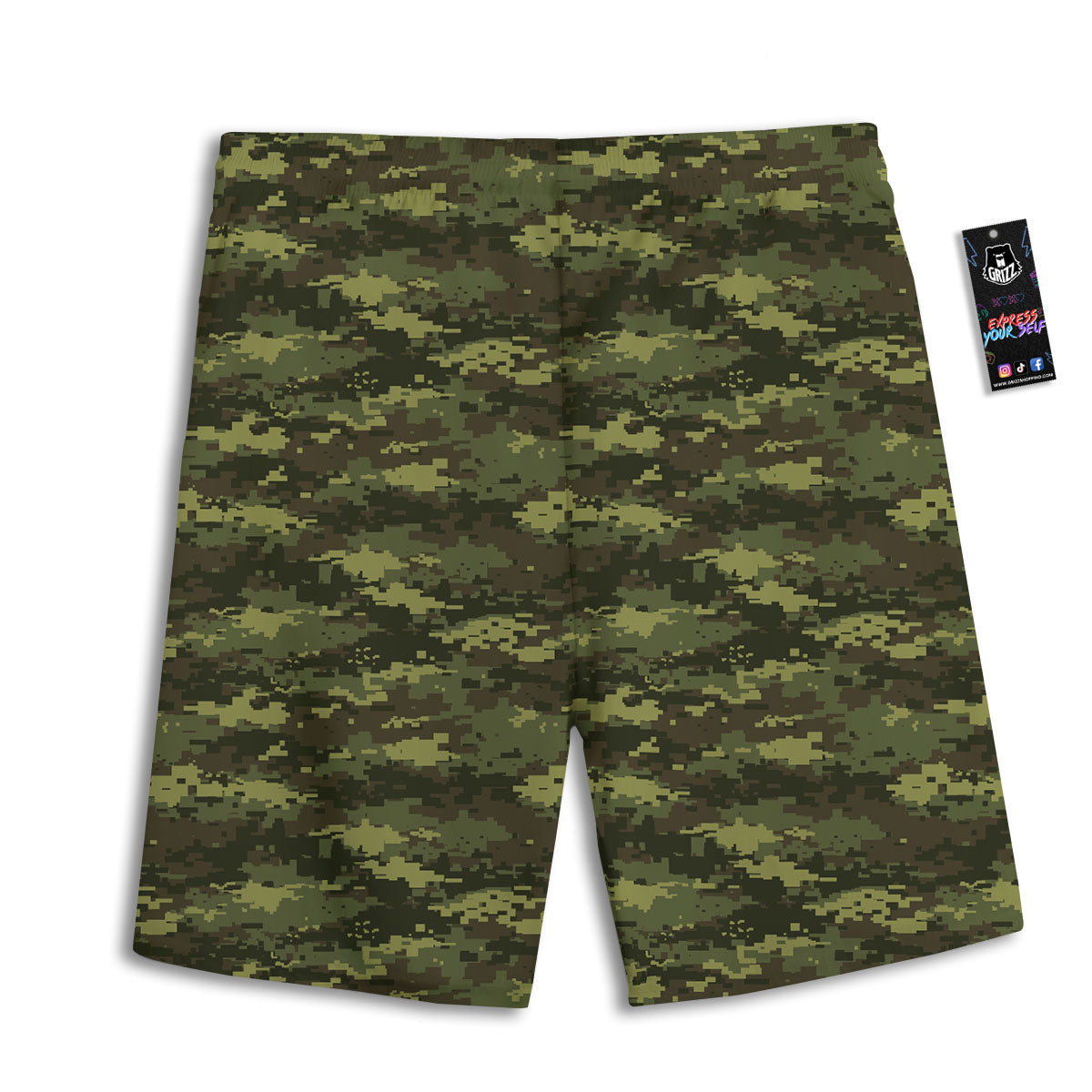 De Mayo Mexico Cinco Print Pattern Men's Athletic Shorts