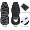 Digital Camo Grey And Black Print Car Seat Covers-grizzshop