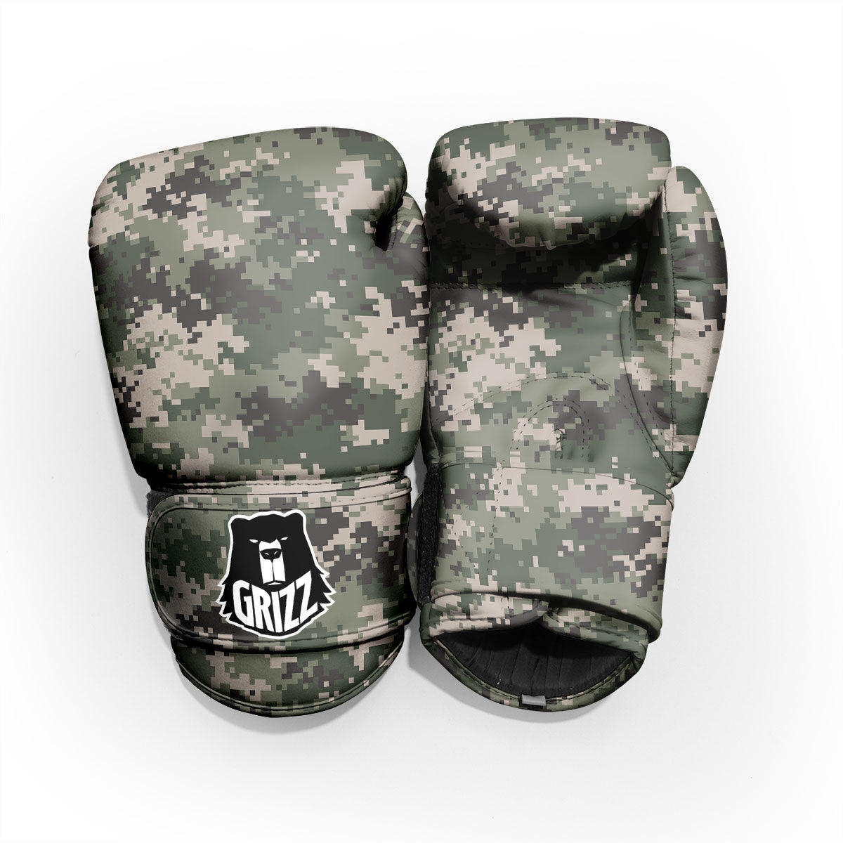 Digital Camo Military Print Pattern Pro Boxing Glove
