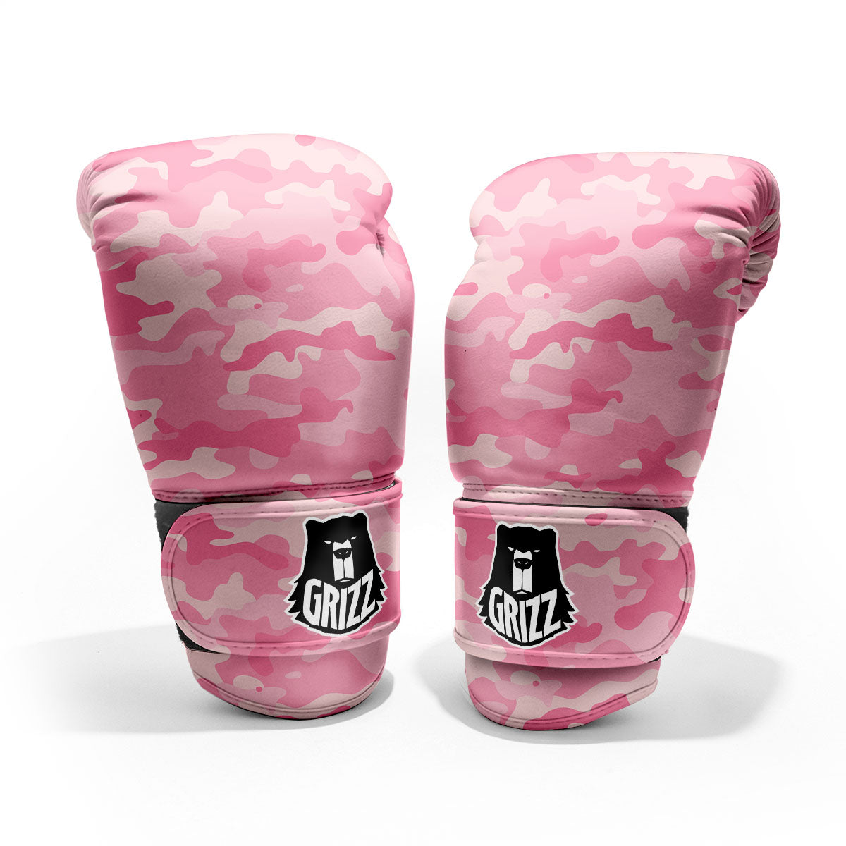 Digital Camo Pink Print Pattern Pro Boxing Glove