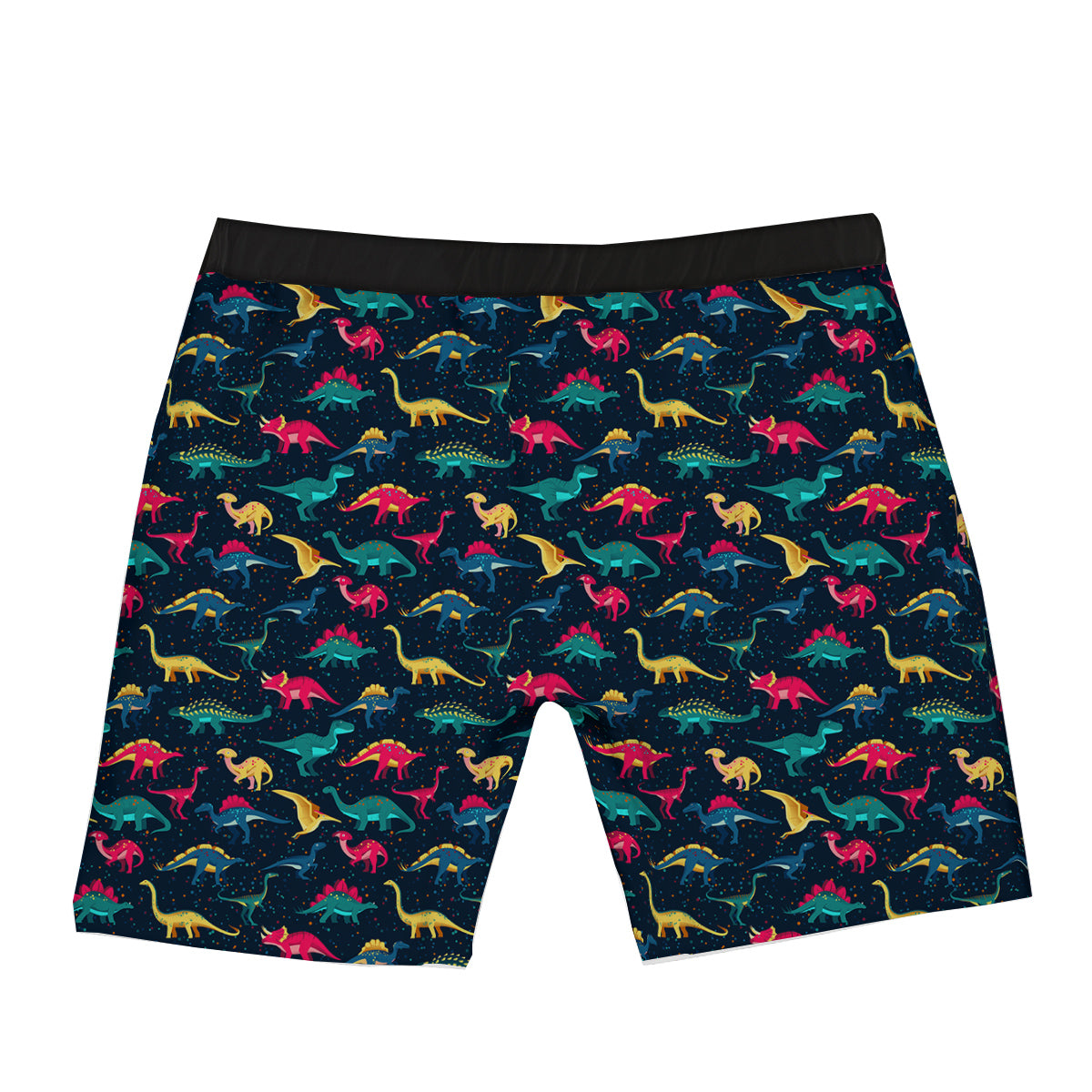 Dinosaur Colorful Print Pattern Boxer Briefs-grizzshop