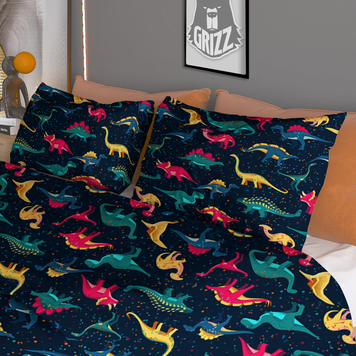 Eye Of Horus Egyptian Print Duvet Cover Bedding Set