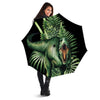 Dinosaur T Rex And Jurassic Plants Print Umbrella-grizzshop