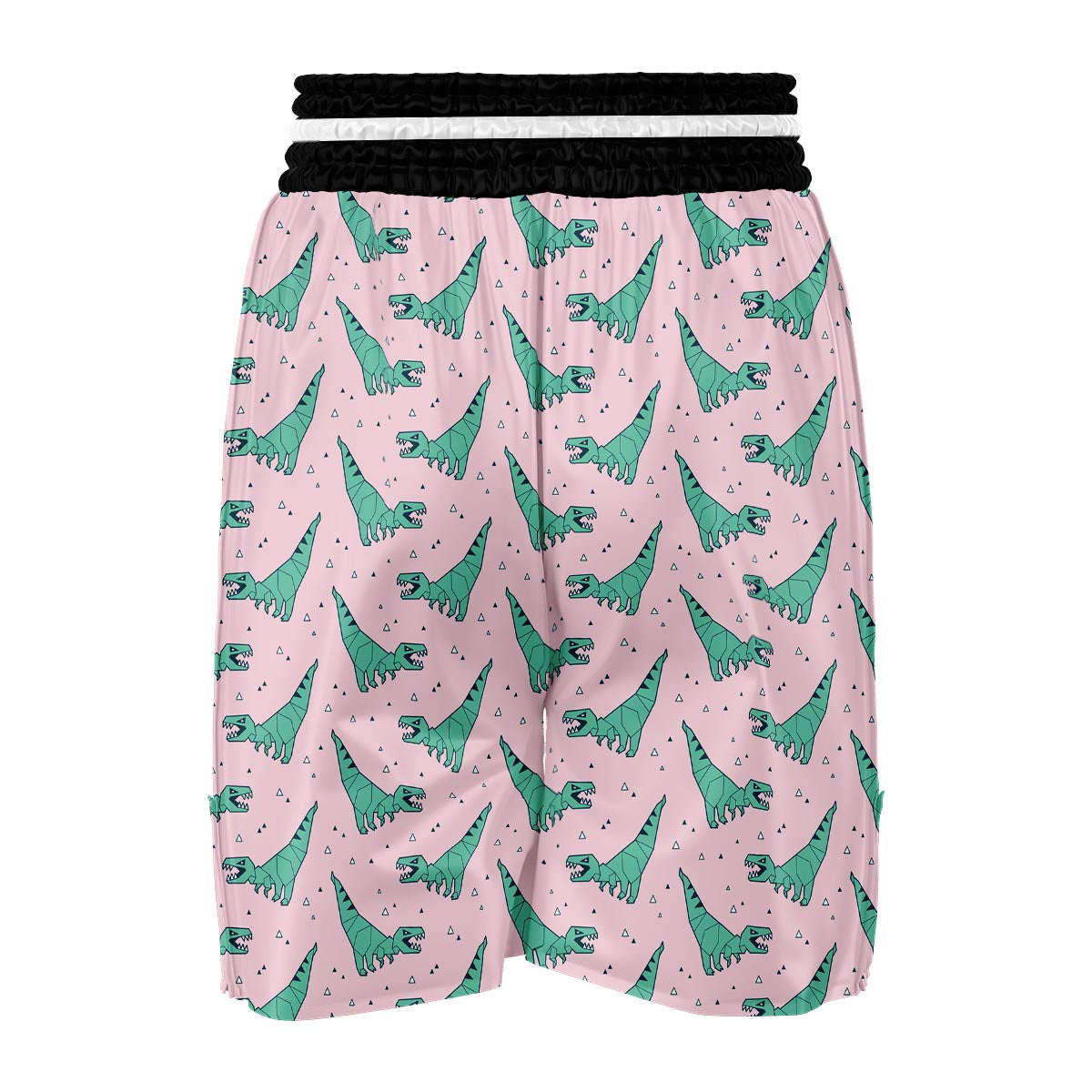 Dinosaur T rex Pattern Print Boxing Shorts-grizzshop