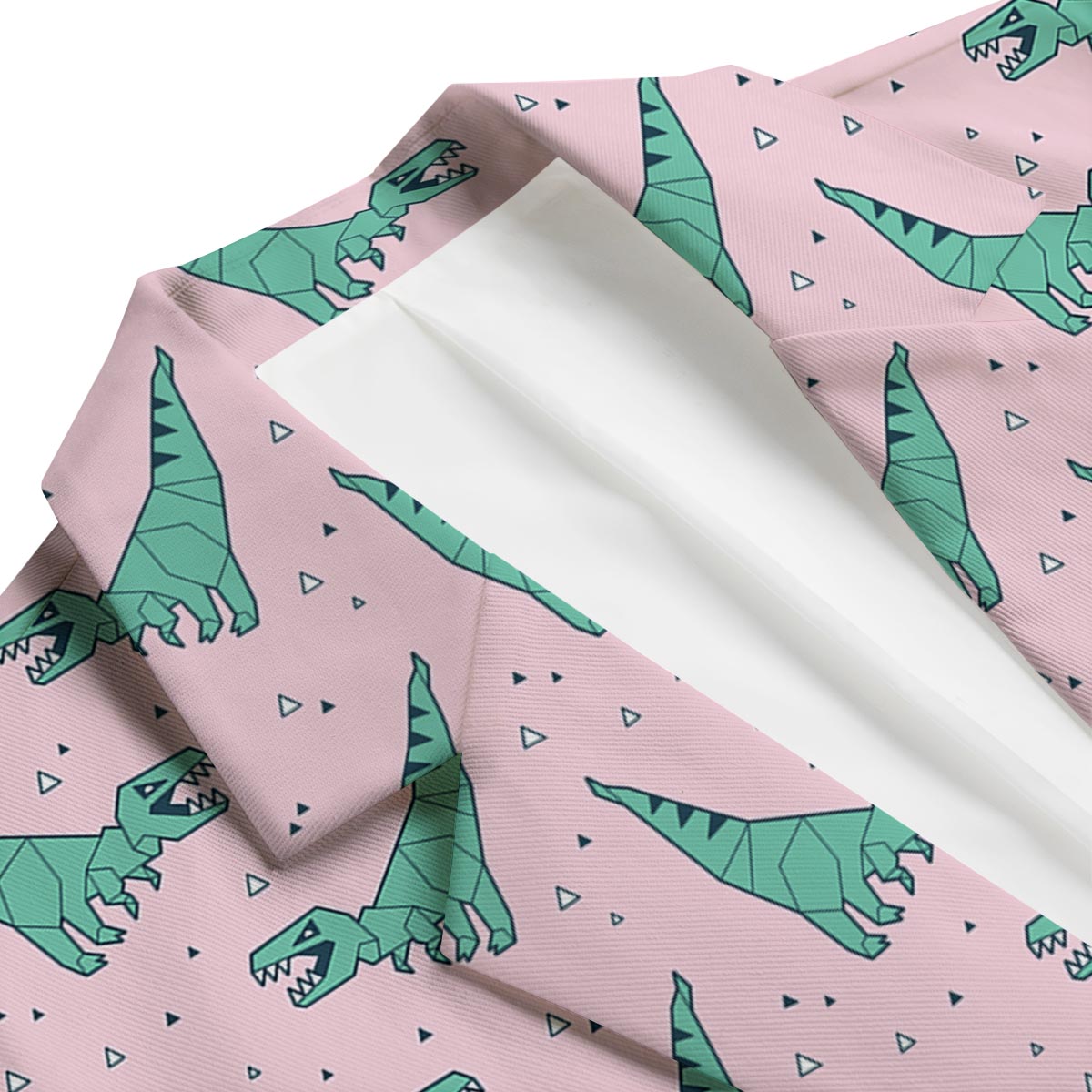 Dinosaur T rex Pattern Print Men's Blazer-grizzshop