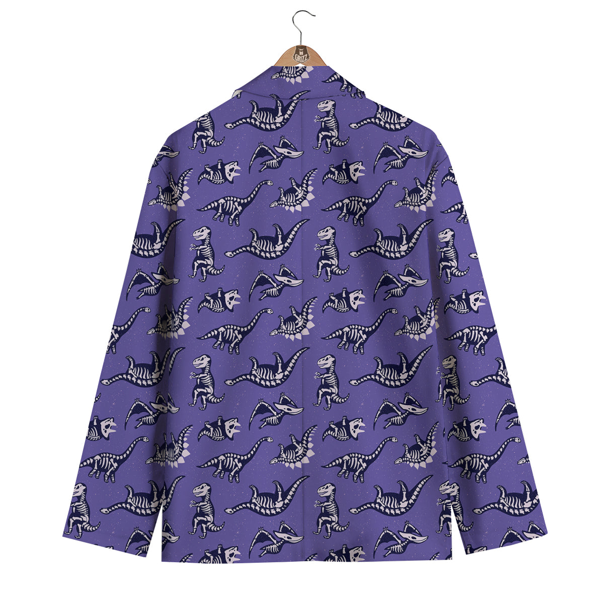 Dinosaur T rex Print Pattern Men's Blazer-grizzshop