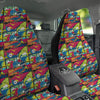 Dinosaurs Comic Print Pattern Car Seat Covers-grizzshop