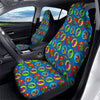 Dinosaurs Pop Art Print Pattern Car Seat Covers-grizzshop