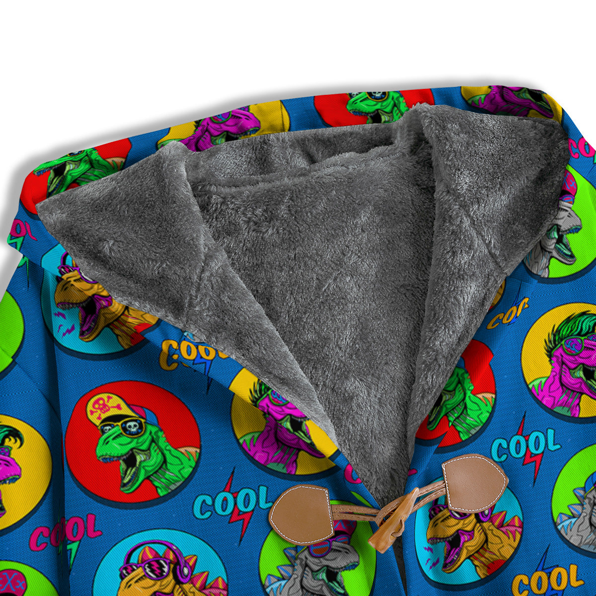 Dinosaurs Pop Art Print Pattern Men's Windbreaker Jacket-grizzshop