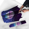 Disco Ball Purple Light Print Umbrella-grizzshop