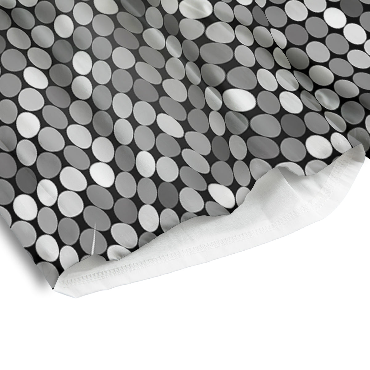 Disco Ball Texture Print Men's Athletic Shorts